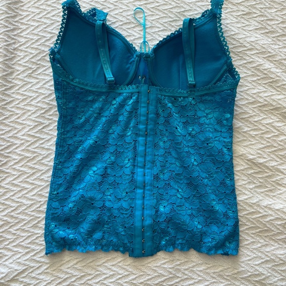 Amazing y2k lace up corset top size medium - Picture 6 of 7
